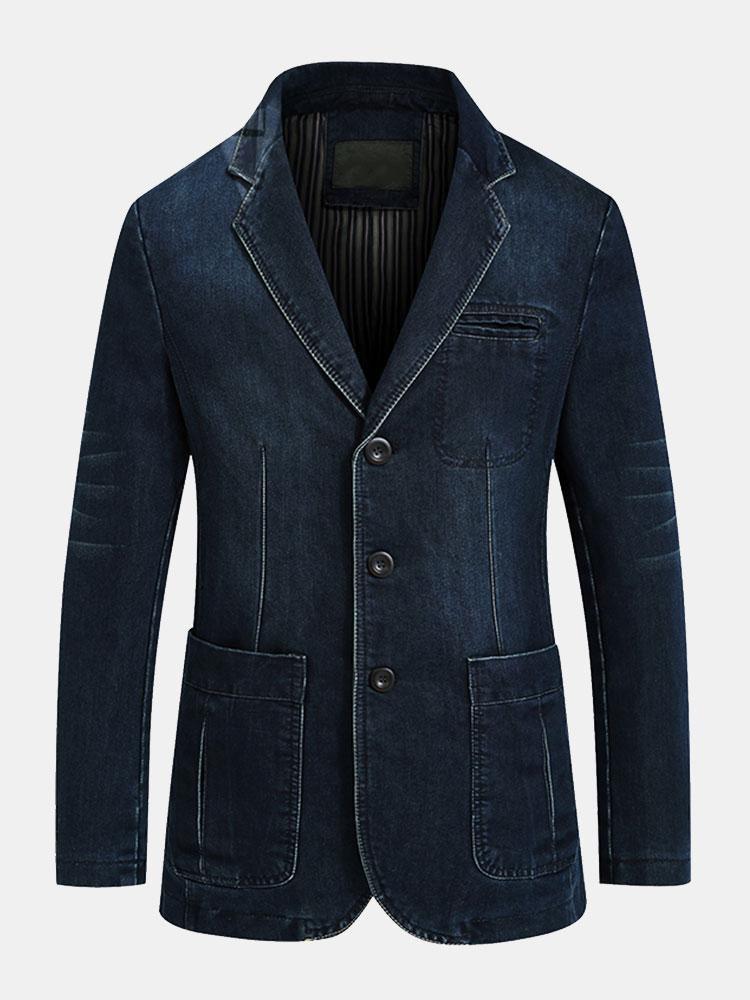 Man Denim Blazer